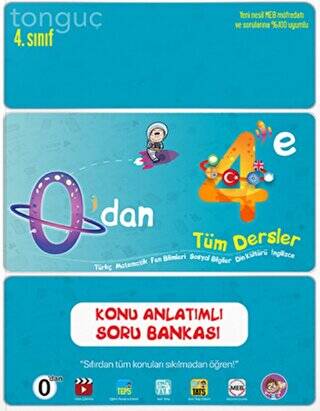 0`dan 4`e Konu Anlatımlı Soru Bankası - 1