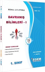 1. Sınıf 1. Yarıyıl Davranış Bilimleri 1 Hedef Sorular - 1