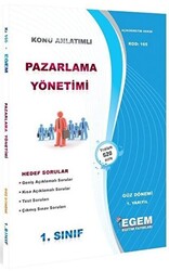 1. Sınıf 1. Yarıyıl Pazarlama Yönetimi Konu Anlatımlı Soru Bankası - Kod 165 - 1