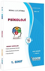 1. Sınıf 1. Yarıyıl Psikoloji Konu Anlatımlı Soru Bankası - Kod 167 - 1