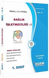 1. Sınıf 1. Yarıyıl Sağlık İşletmeciliği 1 Konu Anlatımlı Soru Bankası - Kod 184 - 1