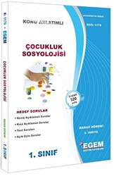 1. Sınıf 2. Yarıyıl Konu Anlatımlı Çocukluk Sosyolojisi - Kod 1179 - 1