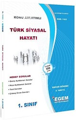 1. Sınıf 2. Yarıyıl Konu Anlatımlı Türk Siyasal Hayatı - Kod 1163 - 1