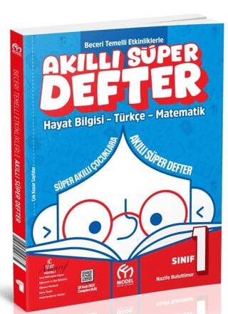 1. Sınıf Akıllı Süper Defter Tüm Dersler Beceri Temelli Etkinliklerle - 1