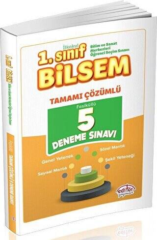 1. Sınıf BİLSEM Tamamı Çözümlü 5 Deneme - 1