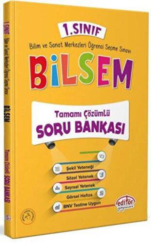 1. Sınıf Bilsem Tamamı Çözümlü Soru Bankası - 1