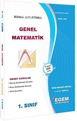 1. Sınıf Genel Matematik Güz Dönemi Konu Anlatımlı Soru Bankası - Kod 159 - 1