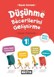 1. Sınıf Junior Master Düşünme Becerilerini Geliştirme Genel Yetenek Bilsem Sınavlarına Hazırlık - 1