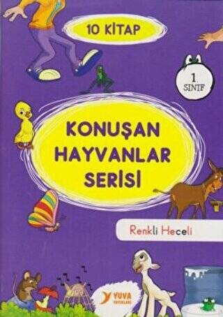 1. Sınıf Konuşan Hayvanlar Serisi 10 Kitap Takım - 1