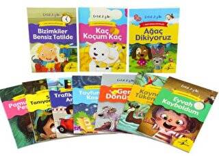 1. Sınıf Okuma Kitapları Seti - 10 Kitap - 1