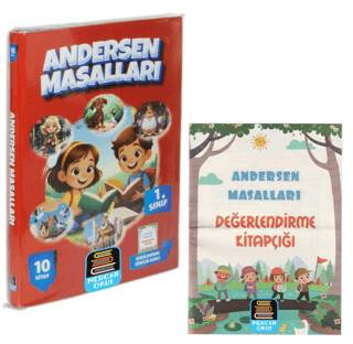 1. Sınıf Okuma Seti Andersen Masalları 10 Kitap + Değerlendirme Kitapçığı İlaveli - 1