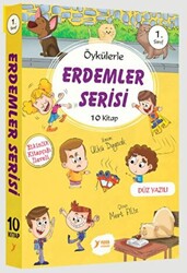 1. Sınıf Öykülerle Erdemler Serisi Seti 10 Kitap Takım - 1