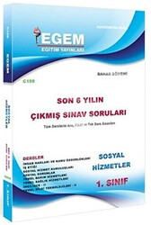 1. Sınıf Sosyal Hizmetler Son 6 Yılın Çıkmış Sınav Soruları - Kod C108 - 1