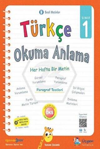 1. Sınıf Türkçe Okuma Anlama - 1