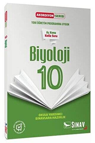 10. Sınıf Biyoloji Akordiyon Serisi - 1