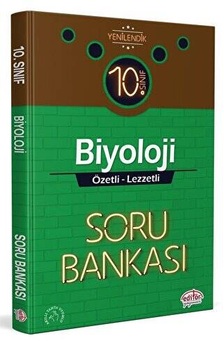 10. Sınıf Biyoloji Özetli Lezzetli Soru Bankası - 1