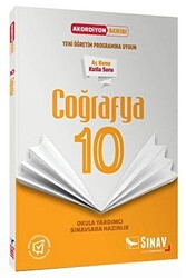 10. Sınıf Coğrafya Akordiyon Serisi - 1