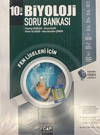 10. Sınıf Fen Liseleri İçin Biyoloji Soru Bankası - 1