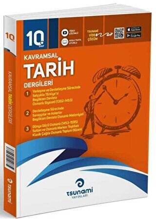 10. Sınıf Kavramsal Tarih Dergileri 3 Fasikül - 1