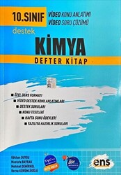 10. Sınıf Kimya Destek Defter Kitap - 1