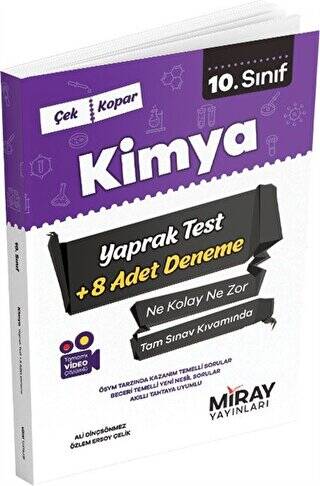 10. Sınıf Kimya Yaprak Testler - 1