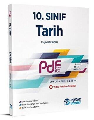 10. Sınıf Tarih Güncel PDF Planlı Ders Föyü - 1