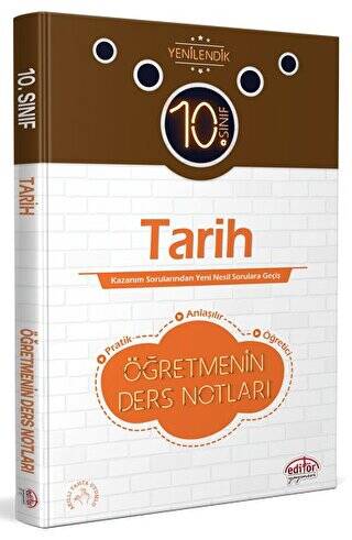 10. Sınıf Tarih Öğretmenin Ders Notları - 1