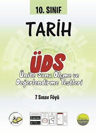 10. Sınıf Tarih Ünite Değerlendirme Sınavı - 1