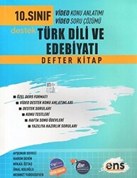 10. Sınıf Türk Dili ve Edebiyatı Destek Defter Kitap - 1