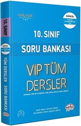 10. Sınıf VIP Tüm Dersler Soru Bankası Mavi Kitap - 1