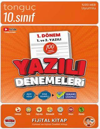 10. Sınıf Yazılı Denemeleri 1. Dönem 1 ve 2. Yazılı - 1