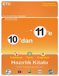 10`dan 11`e Edebiyat Tarih Coğrafya Hazırlık Kitabı - 1