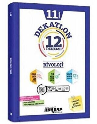 11. Sınıf Biyoloji Dekatlon 12 Deneme - 1