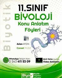 11. Sınıf Biyoloji Konu Anlatım Föyleri - 1