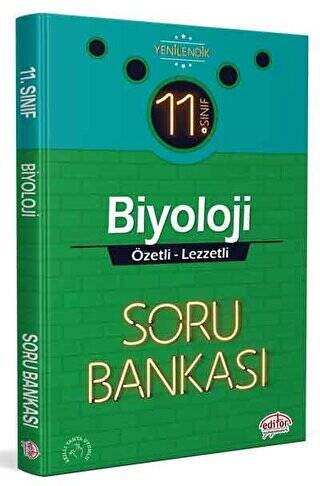 11. Sınıf Biyoloji Özetli Lezzetli Soru Bankası - 1