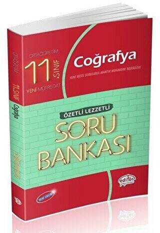 11. Sınıf Coğrafya Özetli Lezzetli Soru Bankası - 1