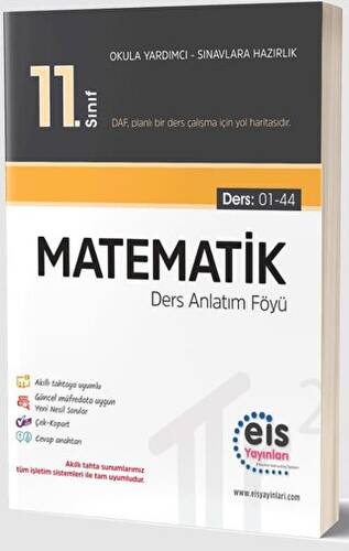 11. Sınıf - DAF - Matematik - 1