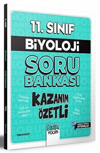 11. Sınıf Kazanım Özetli Biyoloji Soru Bankası - 1