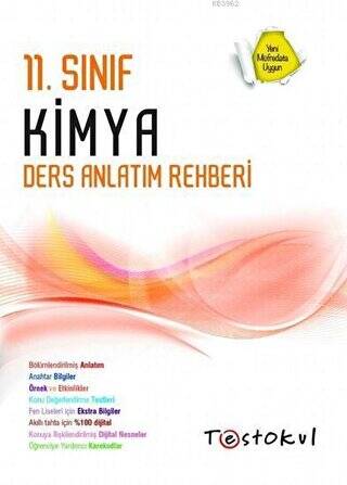 11. Sınıf Kimya Ders Rehberi - 1