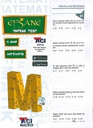 11. Sınıf Matematik Efsane Yaprak Test - 1