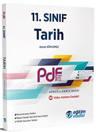 11. Sınıf Tarih Güncel PDF Planlı Ders Föyü - 1