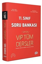 11. Sınıf Tüm Dersler Sayısal Soru Bankası Kırmızı Kitap - 1