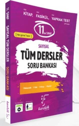 11. Sınıf Tüm Dersler Soru Bankası Sayısal - 1