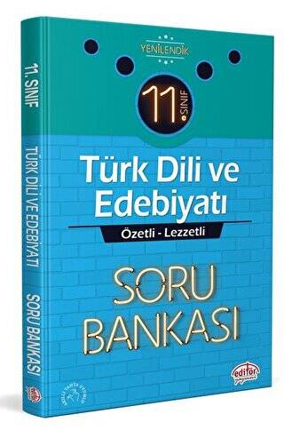 11. Sınıf Türk Dili ve Edebiyatı Özetli Lezzetli Soru Bankası - 1