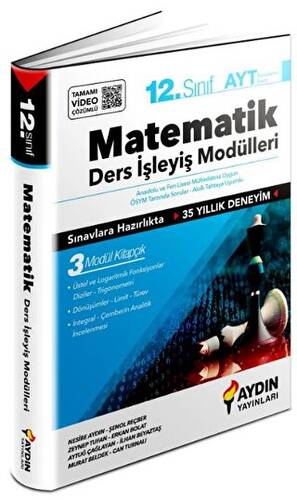 12. Sınıf Matematik Ders İşleyiş Modülleri - 1