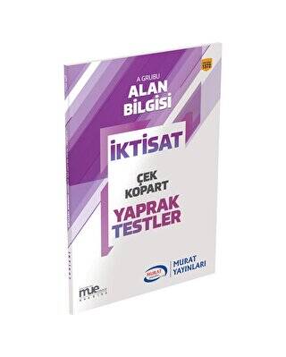 1372 - A Grubu İktisat Çek Kopart Yaprak Testler - 1