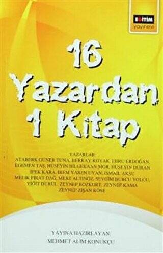 16 Yazardan 1 Kitap - 1