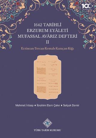 1642 Tarihli Erzurum Eyaleti Mufassal Avarız Defteri II - 1