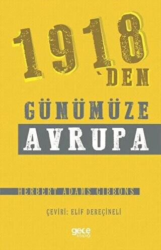 1918`den Günümüze Avrupa - 1