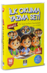 1.Sınıf Anetil İlk Okuma Yazma Seti 10 Kitap - 1